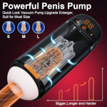 Male Masturbator Penis Pump - Male Sex Toys For Men With Upgrade 12 S Vacuum Pump & 10 Thrusting Rotating Vibrating Sucking Licking Lcd Adult Toys Mens Sex Toys Pumps & Enlargers
