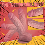 7 Inch Realistic Dildo, Beginner Soft Anal Dildos Skin-Like Feel Sex Toy