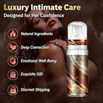Fast Orgasmic Lubricant, Female Arousal Pleasure Gel, Edible Climax Water-Based Lube, Suitable for Women and Couples (Gold Gray)