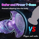 4.57'' Silicone Anal Plug Butt Plug Sex Toys, Fantasy Monster Dildo Butt Plug Anal Plugs,Prostate Plug Anal Stretcher Adult Sex Toys For Men Women Gay Couple (S)