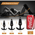 Sexy Toys, 3Pcs Silicone Anal Plugs Training Set/Prostate Massage Anus Dilator Anal Ball For Beginner Men Women/Butt Plug Trainer Kit…