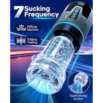 Automatic Male Masturbator Penis Pump - Upgrade Electric Pocket Pussy Stroker With 7 Sucking 7 Thrusting Rotating & Vibrating Modes Adult Sex Toys Blowjob Machine For Men'S Pleasure