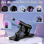 Sex Machine, Thrusting Dildo Gun Remoto Love Machine For Women And Men,Dildo Machine With 8 Accessories, Adult Sex Toy With Suction Cup