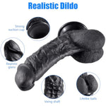 Realistic Dildo For Beginners + Hollow Strap-On