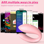 Remote Control Vibrator-Adult Sex Toys & Games,Womens Sex Toys,Clitoris & G-Spot Vibrating Sex Toy For Double Stimulation With Unlimited Vibration Modes