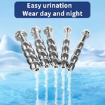5 Pcs Hollow Stainless Urethral Sounds?Urethral Dilators For Beginners & Advanced Users Sex Toy