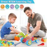 Stem Toys For 3 4 5 6 7 8+ Year Old Boy Birthday Gift, Building Toys For Kid Age 4-8 5-7 6-8 8-12, Preschool Educational Stem Kit Creative Activities For Boys Girls Christmas Idea Gift 118Pcs