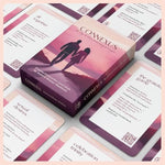 Couples Card Deck – 40 Conversation Starters + Live Challenge – Relationship Game For Adults, Romantic Date Night Game, Anniversary & Wedding Gift, Marriage & Therapy Tool