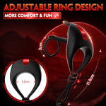 Vibrating Male Masturbator - Male Masturbators Sex Toys For Men With 2 Penis Ring Adult Sex Toy Vibrators Cock Sleeve With 7 Vibrations