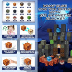 Magnetic Blocks - Build Magnetic Dark Castle Set - Magnetics Toys For Montessori Toddler Christmas Birthday Gifts - Stem Sensory Toys For 3 4 5 6 7 8 9 10 Year Old Boys & Girls