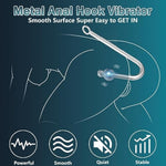 Bdsm Vibrating Anal Hook Bondage Sexual Stimulation Device,Sex Restraint Kit Combined With Rechargeable Anal Plug, Prostate Massager With 9 Modes, Fetish Anal Stimulation Adult Sex Toys For Couples
