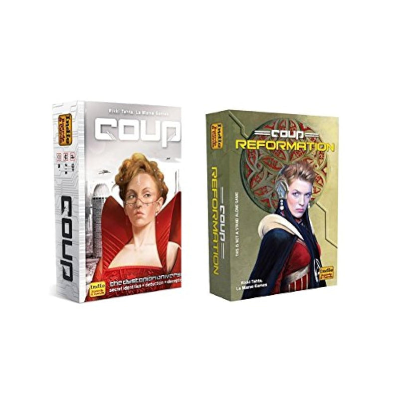 Coup Game Bundle Including Coup (The Dystopian Universe) And Coup Reformati