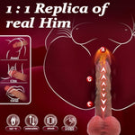 Thrusting Dildo Sex Toys - Dildos Realistic Penis Vibrators With 9 Thrusting Vibrating Heating Licking Modes Adult Toys Thrusting Vibrator With Suction Cup Dildo Women And Couple