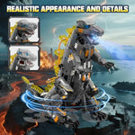 Dinasour Toys For Kids Building Set, 935 Pcs App & Remote Control Robotics Kit, 5-In-1 Tyrannosaurus/Triceratop/Crocodile/Robot/Monster Stem Toys For Boys Girls Age 6 7 8 9 10 11 12+ Year Old