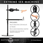 The Dicktator 2.0 Extreme Sex Machine, Thrusting Dildo Machine, Adult Sex Toys For Men, Women, Couples, Durable Steel Frame, Adjustable Stand & Controller Included, Bdsm Furniture, Black