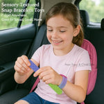 Sensory Slap Bracelets For Kids Teens,6Pcs Fidget Toys Snap Bracelets For Stress Anxiety Autistic Adhd,Calm Down Classroom Travel Essentials Toys,Stuffers Gifts For Kids Boys Girls