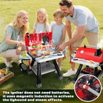 35Pcs Kitchen Toy Set, Toy Bbq Grill Set, Cooking Toy Set, Little Chef Play, Kids Grill Playset Interactive Bbq Toy Set, Kids Kitchen Playset Toy Christmas Birthday Gift For Boys Girls