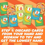 Monkey Mayhem Fun Card Game –A Game Of Champs, Chumps, And Chimps!| Hilarious Strategy Game For 2-8 Players, Ages 10+ | Includes 107 Cards, Banana & Wrench