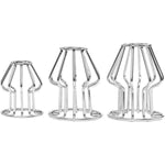 Hollow Anal Plug Set, 3 Pack Of Stainless Steel Hollow Tunnel Butt Plug Speculum Spreader Metal Fetish Plug Adult Sex Toy For Men, Women, Couple Lovers