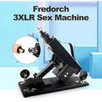 Automatic Sex Machine Thrusting Love Machine For Women Men Adult Sex Toy 3Xlr Connector Dildo Attachments Machine For Couples And Solo Play Thruster For Hands-Free Play (8 Accessories For Men)