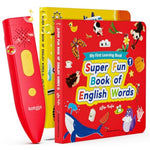Talking Pen Books Sets, Interactive Audio Sound Books Kids Learning Electronic Toys For Boys Girls, Autism Sensory Games, Early Educational Gifts Birthday Gifts For Toddlers Kids Age 2 3 4 5