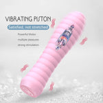 Pink G Spot Dildo Vibrator with 10 Vibration Modes, Silicone Clitoral Stimulator Adult Sex Toy for Women Couple