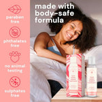 Reusable Menstrual Disc & Personal Lube Bundle - 2 Silicone Period Discs (Small & Large, Beige/Pink), Wear Up To 12 Hours, Silicone-Friendly Water-Based Lube For Women & Couples