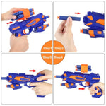 Shooting Target For Nerf W/Toy Guns And Foam Darts, Upgrade Digital Shooting Game With Touch Screen Practice Target, Electronic Scoring Targets For Nerf Gun For Kids Aged 5 -13 Boys, Girls