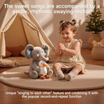 Tumama Elephant Stuffed Animal Toys, Interactive Singing Talking Plush Elephant And Bird Toy, Baby Animated Animals