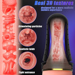 Male Masturbator with Dual Sleeves - 7.5in Pocket Pussy