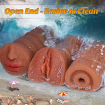 Sex Toy Male Masturbator Pocket Pussies, Male Sex Toys For Men Sex Doll Stroker, Men Sex Toys Penis Training Set 3Pcs Large Realistic Pocket Pussy, Men'S Adult Toys