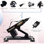 Sex Machine Fuck Machine With 3Xlr Connector,Dildo Machine With Realistic Dildo, Love Machine Sex Toys 7 Attachments With Suction Cup Adapter Adult Toys For Women