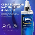 Water Based Lube 4 Fl Oz - Personal Lubricant, Long-Lasting Sex Lube for Men, Women, and Couples, Toys Friendly Gentle Natural Lubricants, Smoothly Anal Lube, Non-Staining