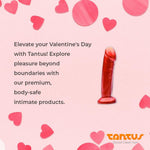 Vamp Super Soft Dildo: 100% Ultra-Premium Silicone, Harness Compatible, G-Spot & P-Spot Stimulation, Anal Safe for Men, Women & Couples - Copper