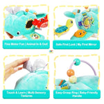 Baby Toys 6-12 Months,Stuffed Ocean Animals Montessori Toys For Babies Sensory Toys For Toddlers 1-2