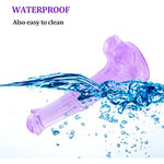 10 Inch Purple Horse Dildo + 3 Pcs Stretchy Reusable Pen Is Sleeve Extender