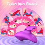 Mini Vibrator Adult Sex Toys - Discreet Vibrators Adult Toy, Finger Vibrator Small Heart-Handle Female Vibrator, Quiet Slim Vibrator For Nipple Clit, Sex Toy For Women Couples Pleasure