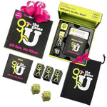 Party Games For Adults – Ultimate Party Dice Game For 2-8 Players Of Ages 17+ – Adult Games For Grown Ups With Large Dice, Tokens & Lifelines – Carry Pouch Included