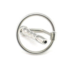 Small Horse Eye Catheter Stainless Steel Male Urethral Masturbation Insert Rod Adult Sex Toys A112 (Electric Shock Model)