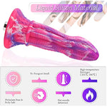 10.30" Silicone Monster Dildo With Kliclok System For Premium Sex Machine, 7.83" Insertable Length, Max Circumference 7.87", Adult Sex Toy