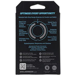 Doc Johnson OptiMALE - FlexiSteel - Soft Silicone with Inner Metal Core - 35mm, Black