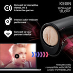 Male Stroker Victoria Mouth - Feelstar Male Masturbator Molded From Real-Life Body Parts - Realistic Pocket Pussy For Men - Soft, Skin Like Material - Optimized For Keon And Powerblow