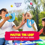 Jug'Loop - Juggling Balls Skill Game - Outdoor Games For Kids, Teens, & Adults Boys Toys For Ages 8-13 - 8 9 10 Year Old Boy Toy 8-12 - Teen Tween Birthday Gift For 8-10, 10-12 Years