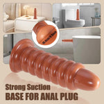 10.2 Inch Huge Butt Plug Big Anal Plug Stretcher,Xl Anal Cone Thick Anal Dildo With Strong Suction Cup For Anal Stretching G Spot Stimulator Large Butt Plug Anal Sex Toys For Women And Men