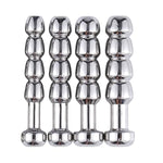 Urethral Sounds, 4 Pack Of Urethral Plugs Stainless Steel Uretrhal Dilator Hollow Penis Plug Sex Toy For Advanced Users