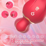 Rose Sex Toy Vibrator,Clitoral Tongue Licking Vibrator, Vibrating Cock Ring Adult Male Sex Toys, Vibrating Penis Ring For Men With 9 Vibration Adult Toys