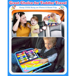 Busy Board Montessori Toys For Toddler Boy Birthday Gifts, Busy Book Sensory Toys For Toddlers, Learning Educational Toddler Travel Activities