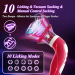 Clitoral Sucking Vibrator Nipple Sex Toy For Women Nipples Clit Massager Clitoral Licking Stimulator Nipple Toys 10 Tongue Licking 2 Sucking Mode Adult Toys For Women Couples Game