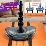 Suction Cup Dildo Mount Sex Saddle Adjustable Strap-On Harness Dildo Holder For Hands-Free Play On Sex Chairs Pillows Towels Sex Toys Machine For Women Men (Without Dildos)