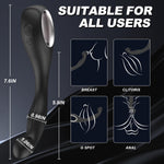 10-Mode Prostate & G-Spot Vibrator – Waterproof Anal Stimulator for Couples